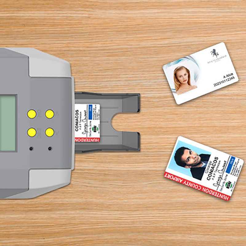 Commercial Ribbon Printing Machine - เครื่องพิมพ์บัตร Seaory S28 แบบสองด้าน สำหรับพิมพ์บัตรพลาสติก PVC