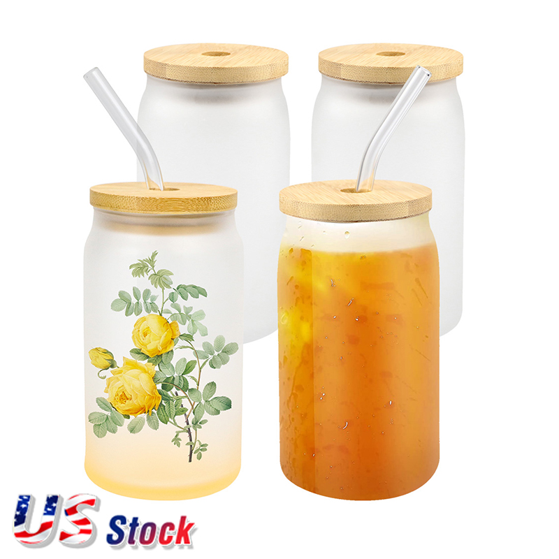 Sublimation Mug Blank - US Stock 48pcs 16oz ระเหิด Frosted