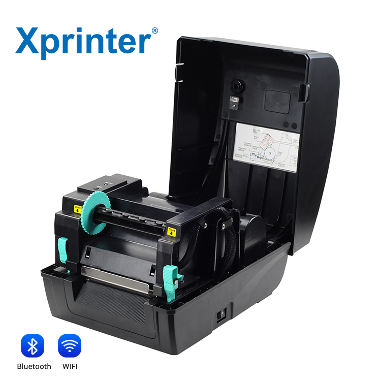 Commercial Ribbon Printing Machine - เครื่องพิมพ์บาร์โค้ดความร้อน XP-H400B/T458B อินเทอร์เฟซ USB+Serial+LAN เครื่องพิมพ์ริบบอนความร้อน เครื่องพิมพ์ฉลาก