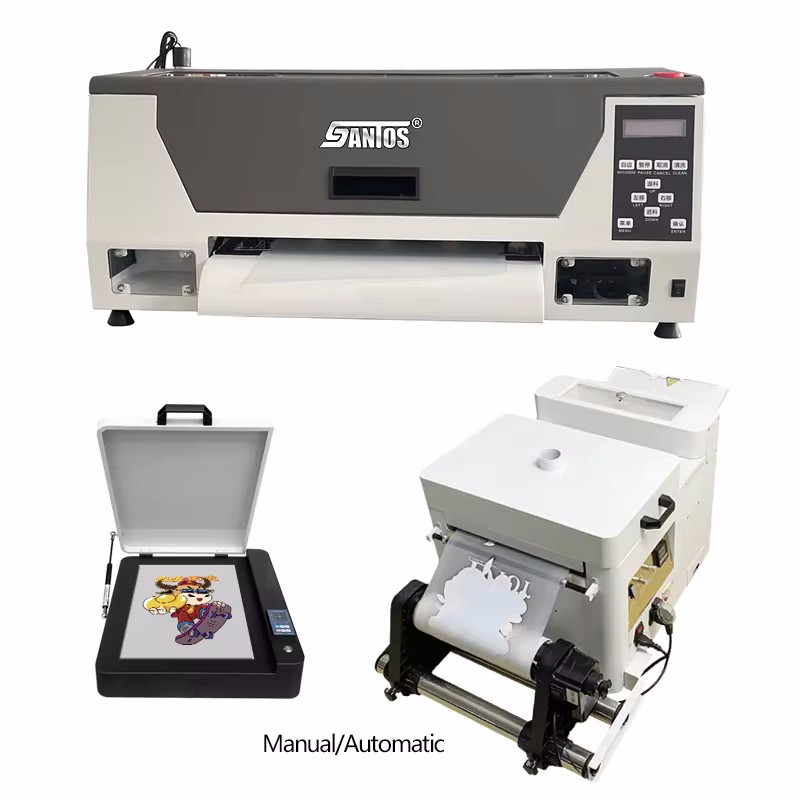 Commercial Dtf Printing - เครื่องพิมพ์ DTF แบบตั้งโต๊ะขนาด A3 หัวพิมพ์ XP600