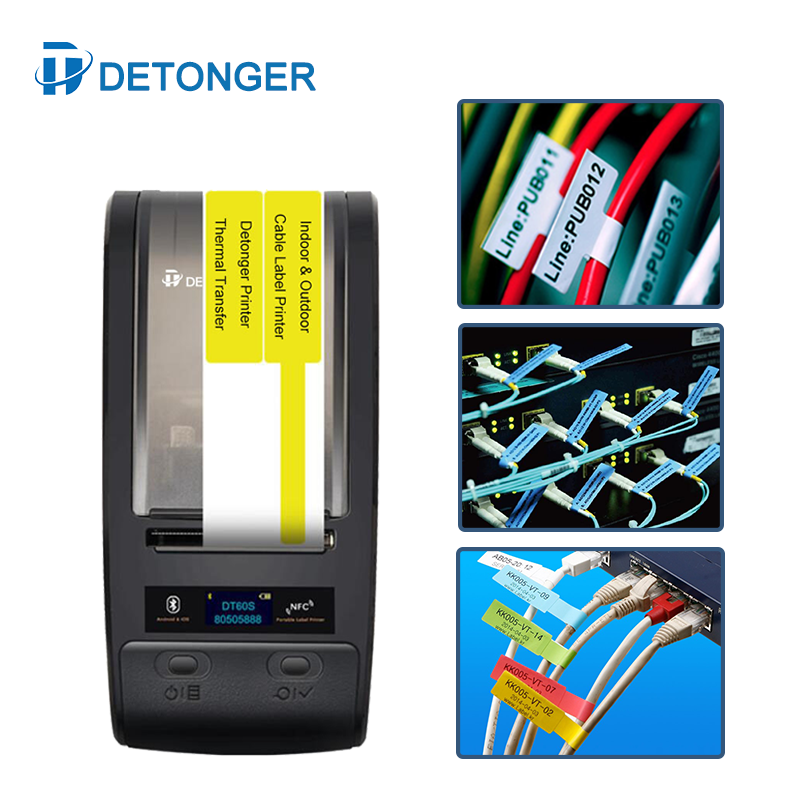 DETONGER แบบพกพา Thermal Trans - Commercial Ribbon Printing Machine บทวิจารณ์และราคา