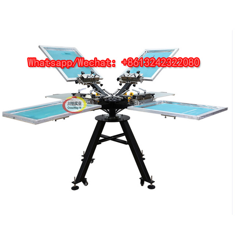 เครื่องพิมพ์สกรีน 4 สีสําหรับถ - Commercial Ribbon Printing Machine บทวิจารณ์และราคา