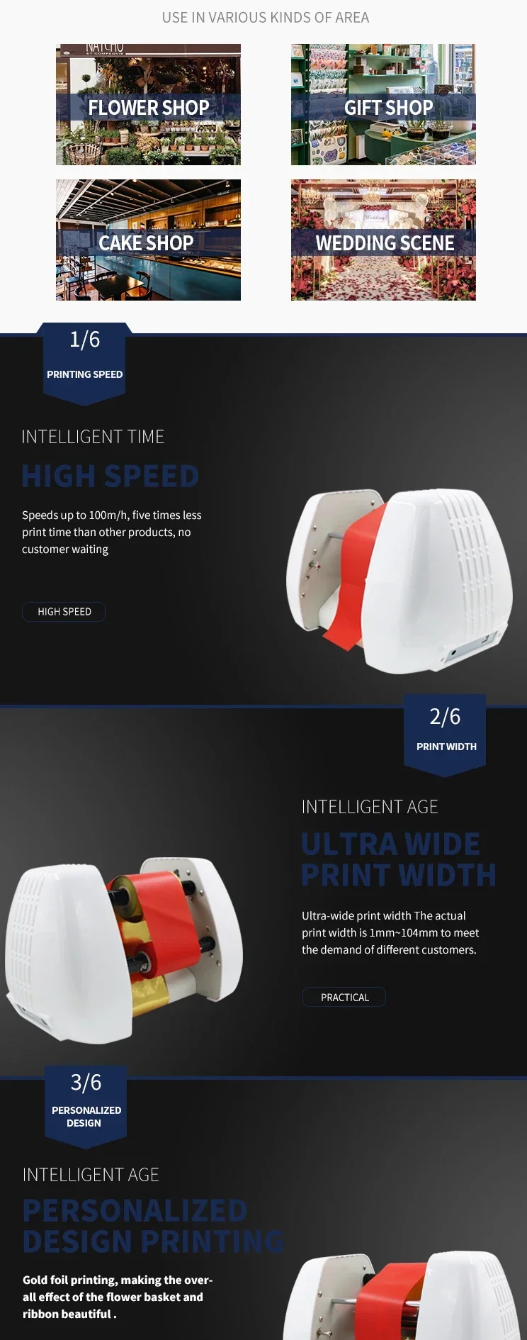 เครื่องพิมพ์ริบบิ้นฟอยล์ร้อนแบ - Commercial Ribbon Printing Machine บทวิจารณ์และราคา