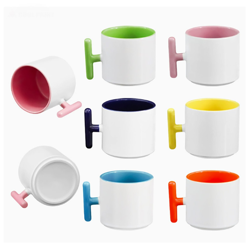 แก้วเซรามิคทรงตัวที 2 ชิ้น สำห - Sublimation Mug Blank บทวิจารณ์และราคา
