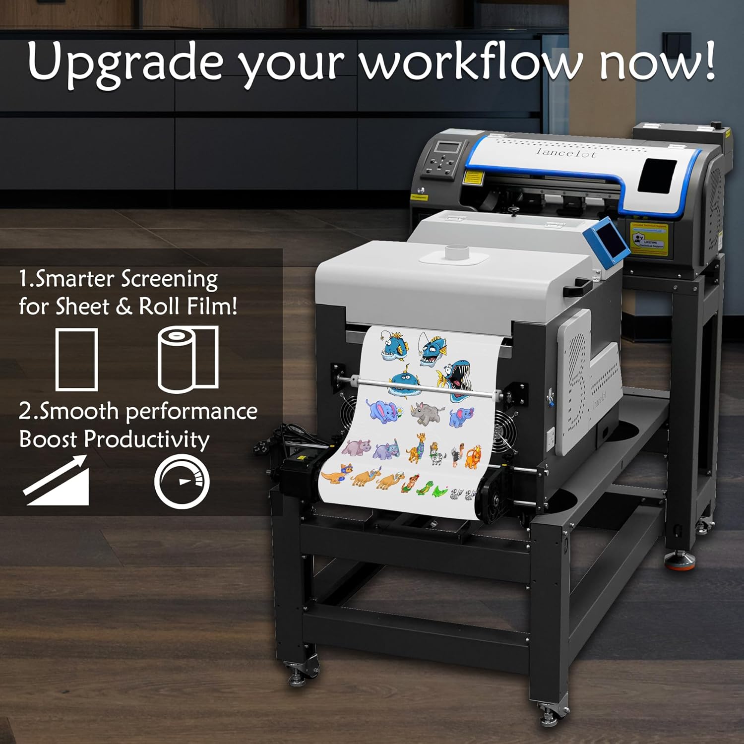 Lancelot A3 M1630 Pro DTF Prin - Commercial Dtf Printing บทวิจารณ์และราคา