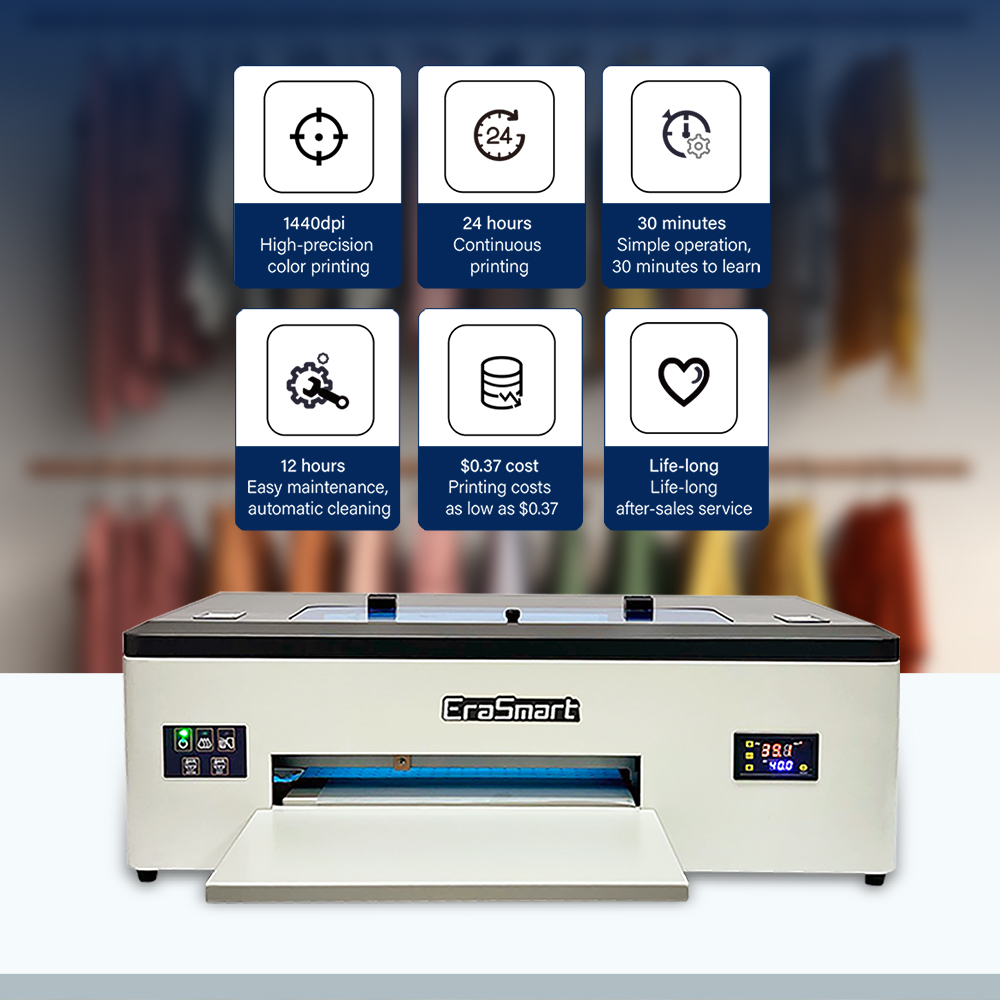 Erasmart ชุดเครื่องพิมพ์อิงค์เ - Commercial Dtf Printing บทวิจารณ์และราคา