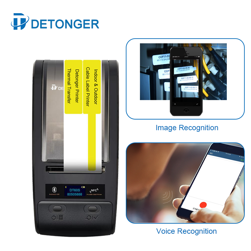 DETONGER DT60S แบบพกพาความร้อน - Commercial Ribbon Printing Machine บทวิจารณ์และราคา