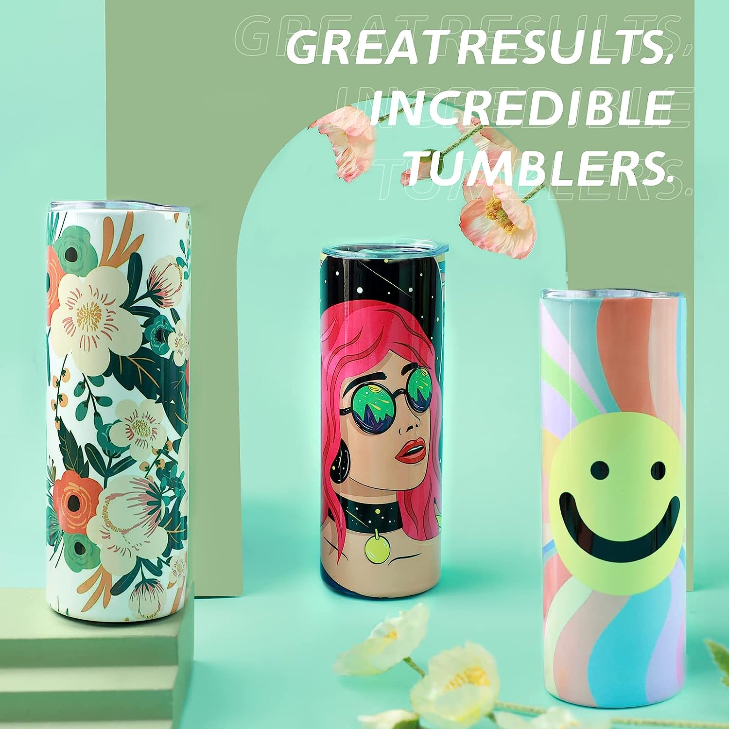 แก้วเก็บความเย็น HTVRONT 48 ชิ - Sublimation Mug Blank บทวิจารณ์และราคา